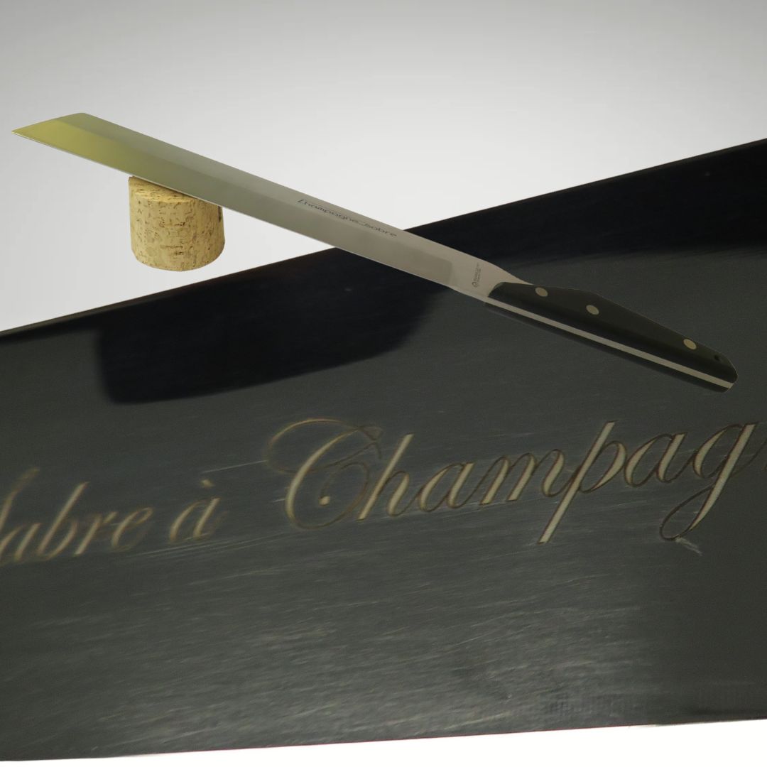 Sciabola - green per Champagne by Coltellerie Maserin