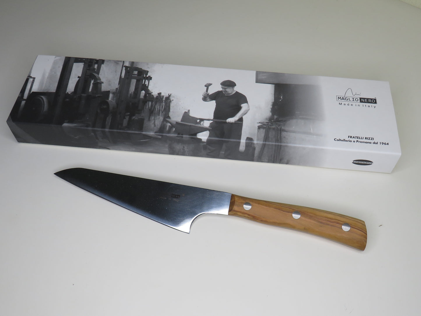 Coltello da cucina "utility" UV 3514 by Maglio Nero