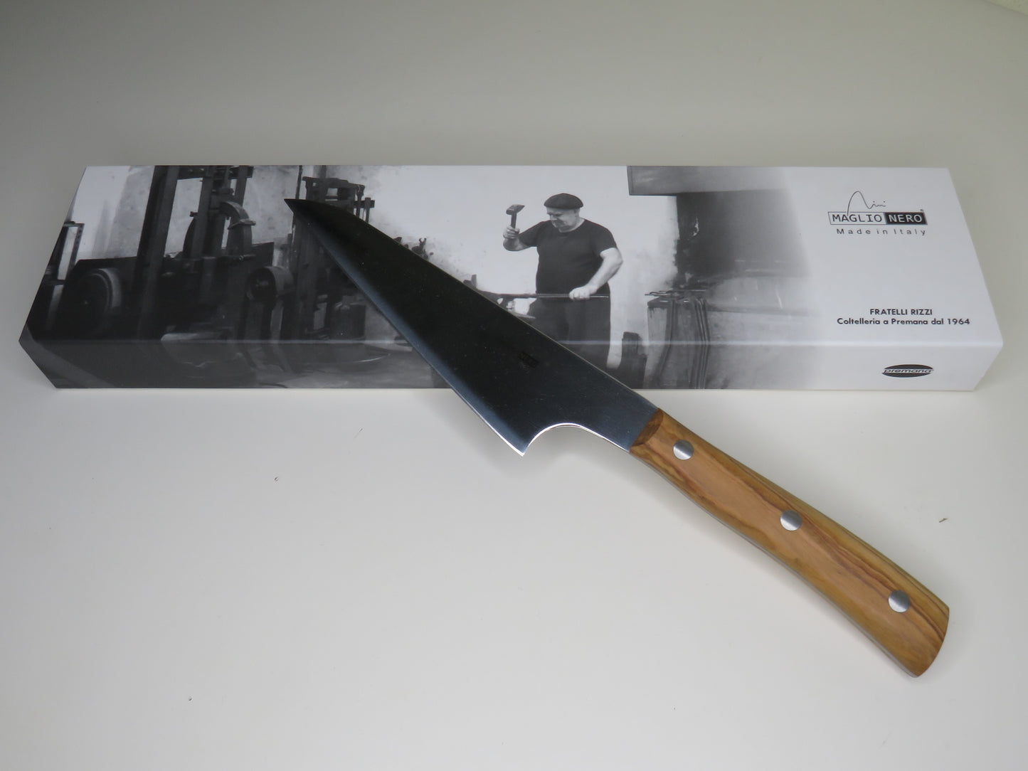 Coltello da cucina "utility" UV 3514 by Maglio Nero