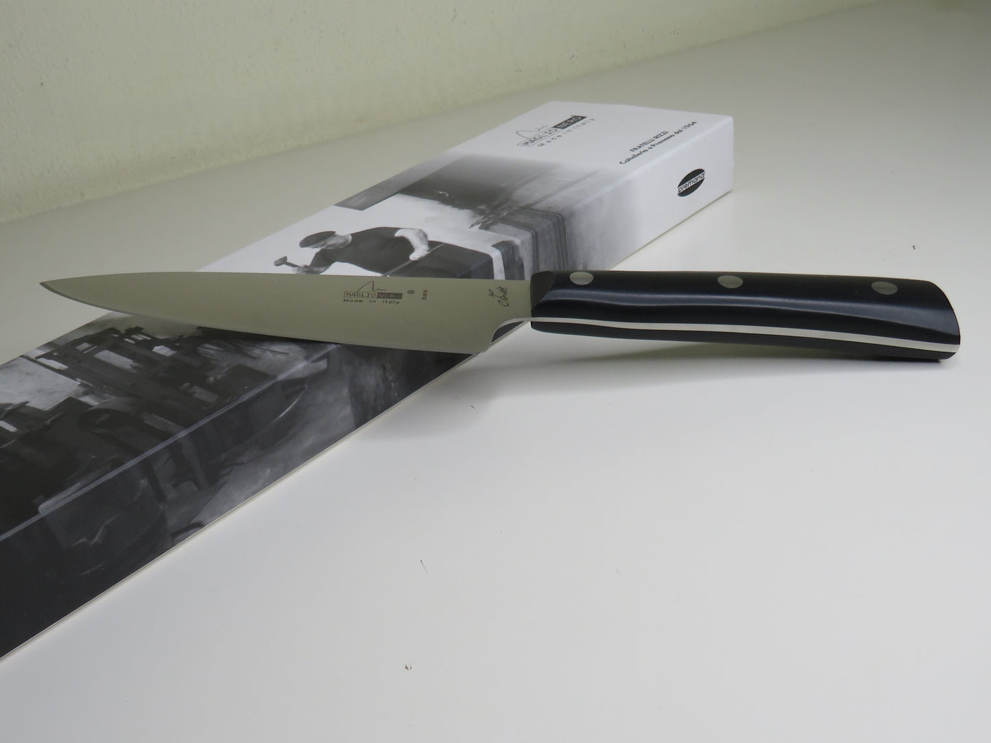 Coltello da cucina lama 15 cm. IS 1615 by Maglio Nero