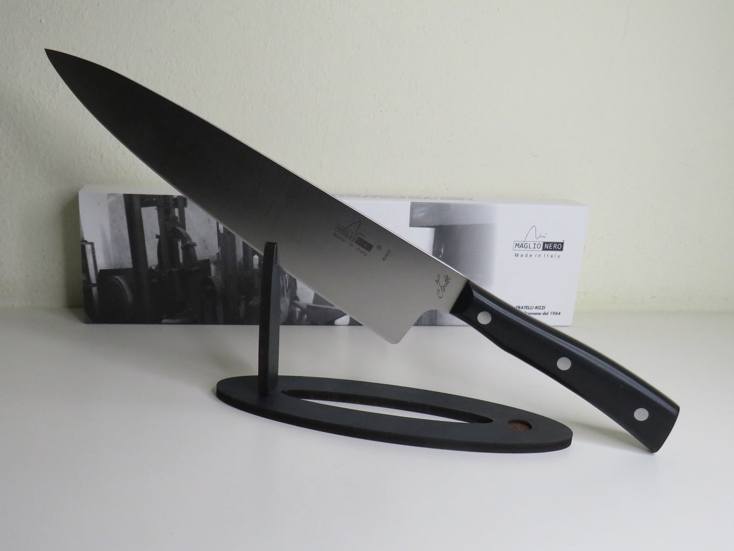 Coltello da cucina lama 25 cm.  IS 1625 by Maglio Nero