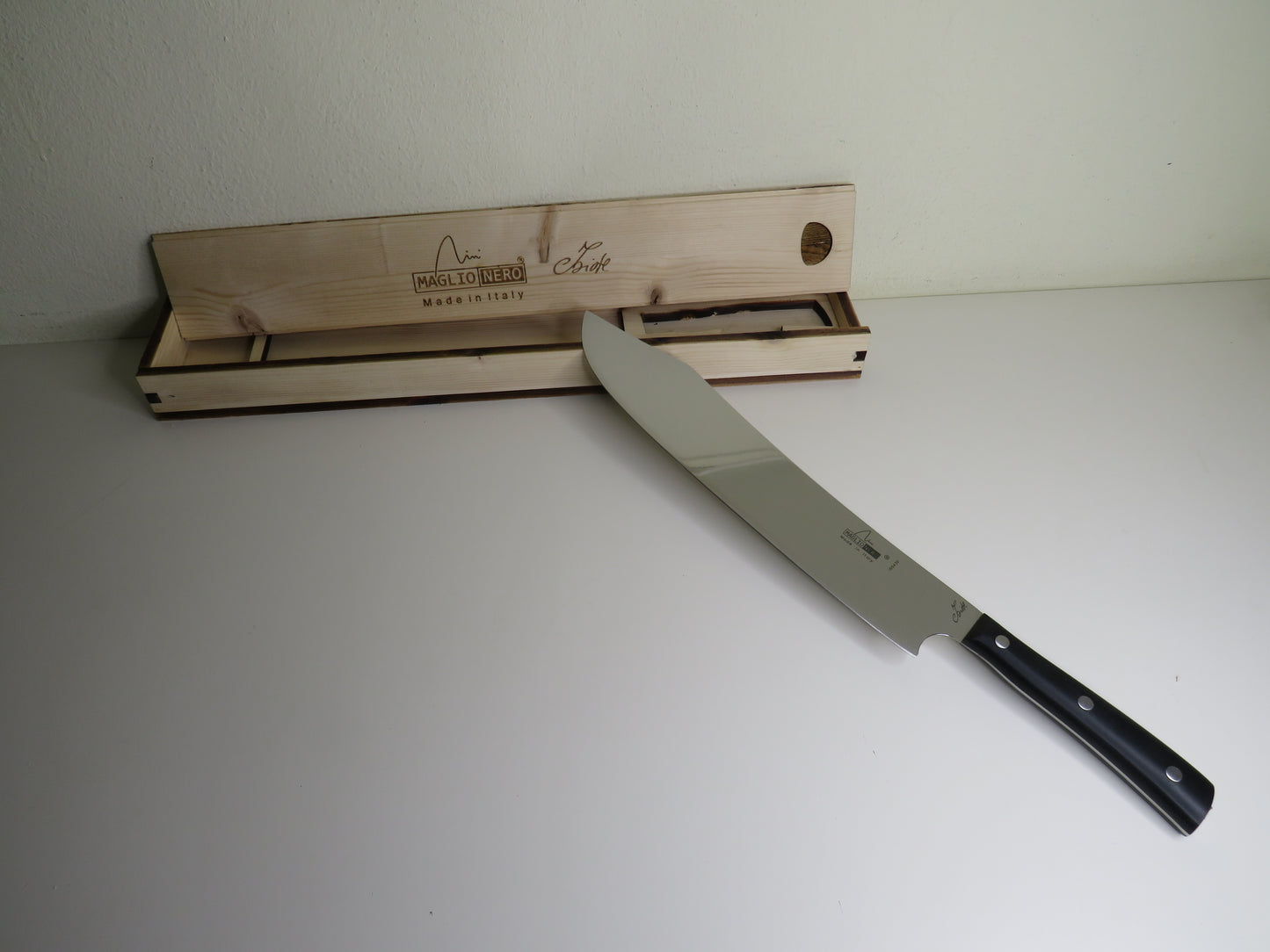 Coltello scimitarra  BBQ IS 5430 by Maglio Nero
