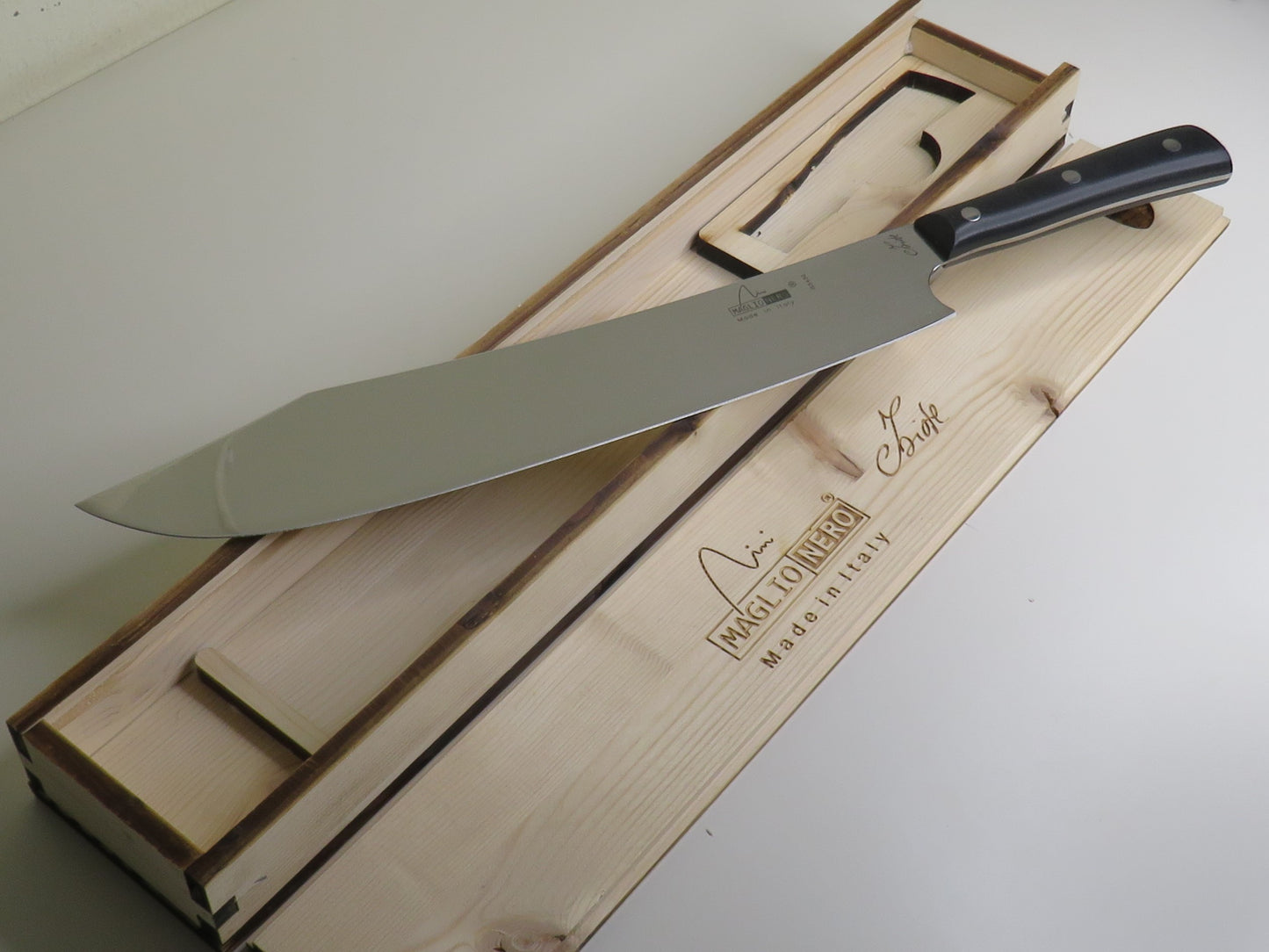 Coltello scimitarra  BBQ IS 5430 by Maglio Nero