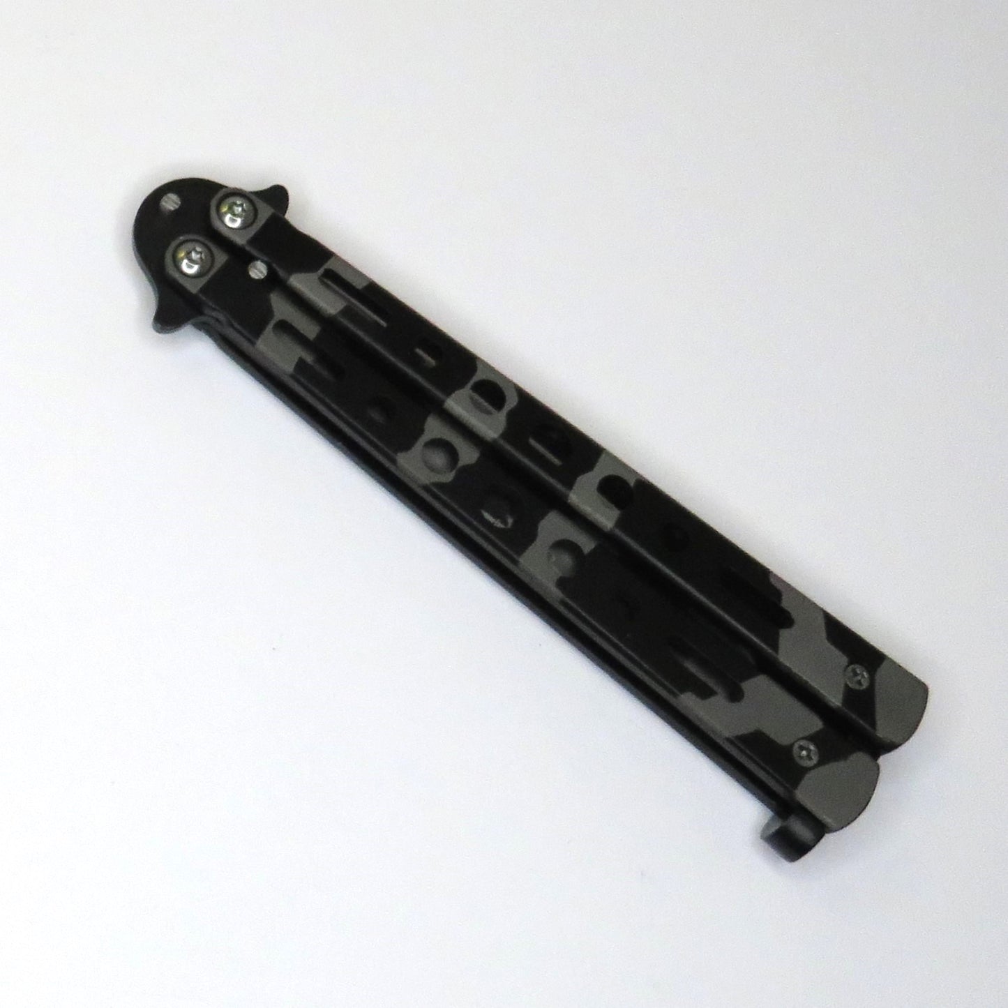 Coltello Butterfly Camouflage - toni grigio by Laika Coltellerie