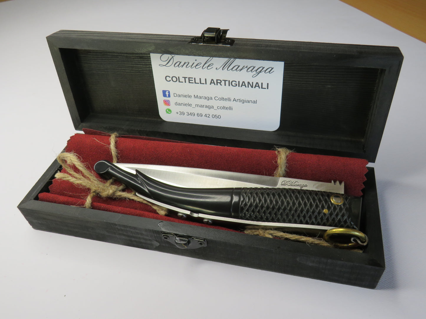Coltello serramanico Romano by Daniele Maraga