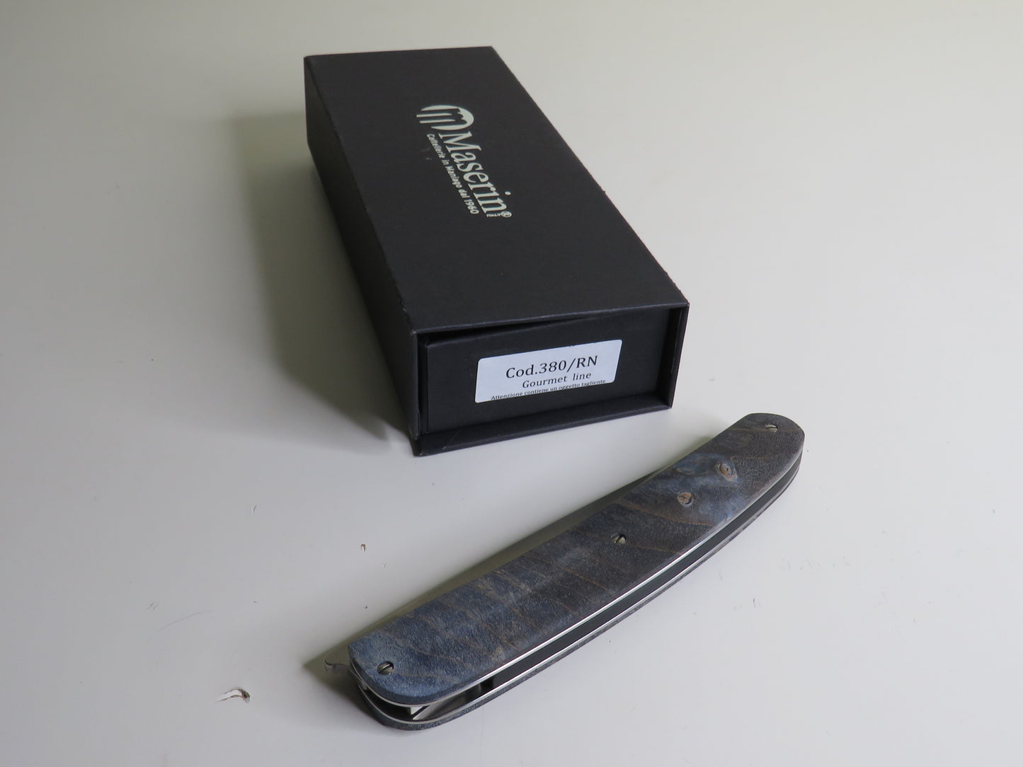 Coltello a serramanico Gourmet 380 RN by Maserin