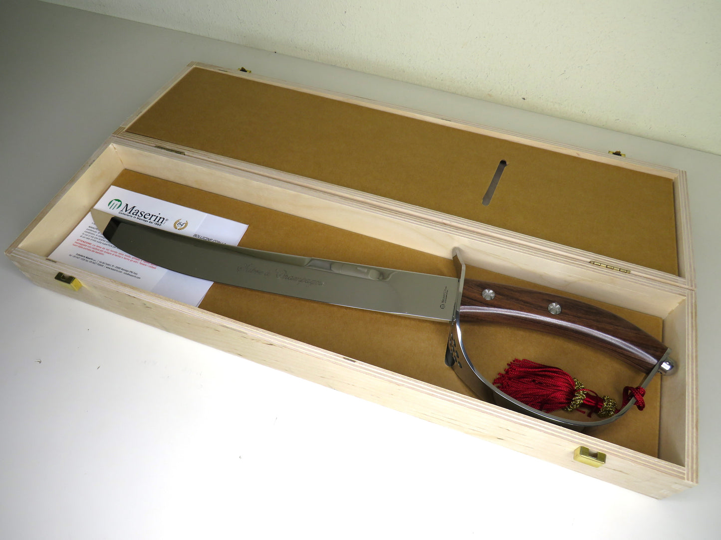 Sciabola per Champagne 2000SC14 by Coltellerie Maserin