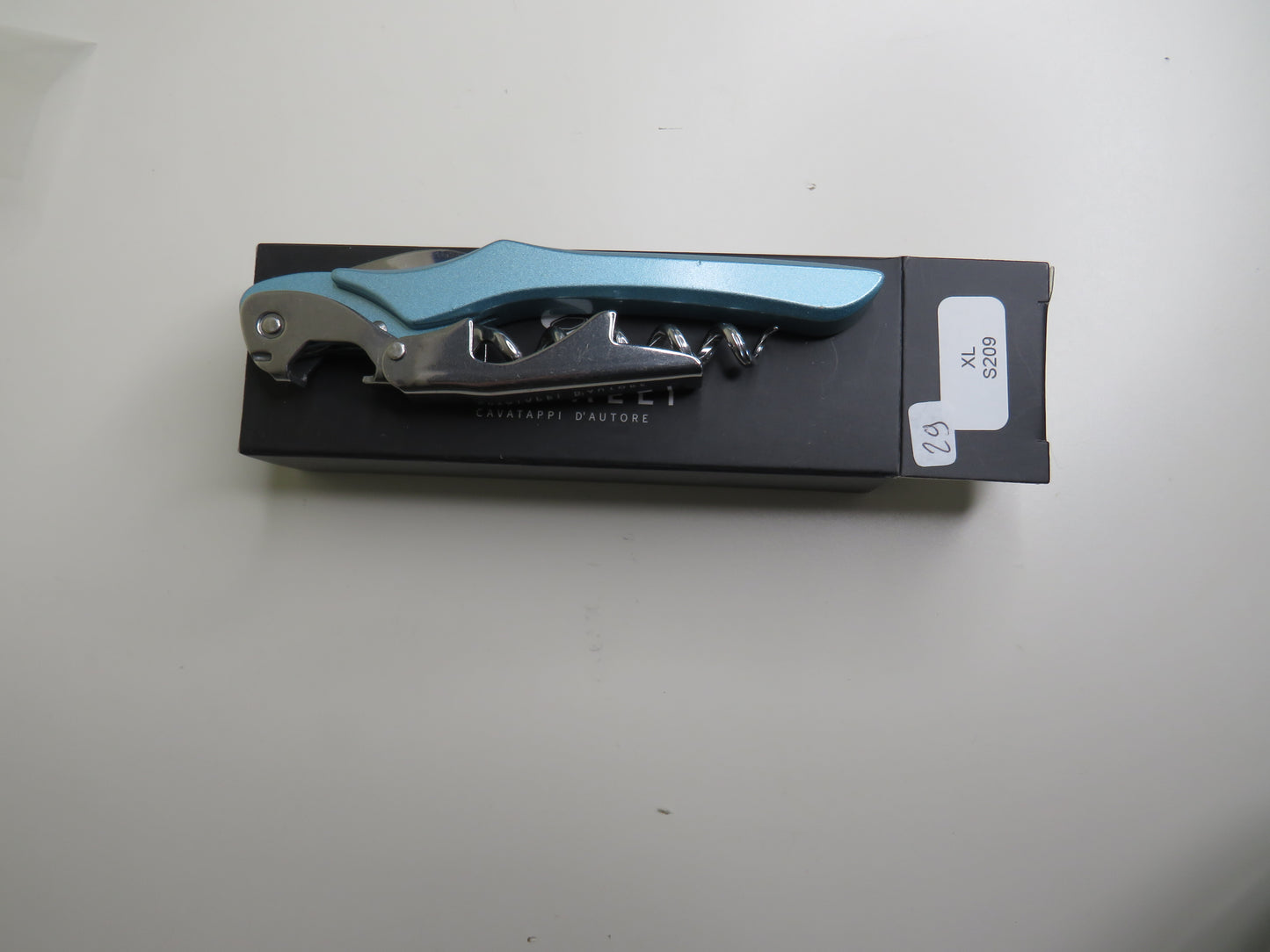 Cavatappi XL S209 azzurro chiaro by Farfalli
