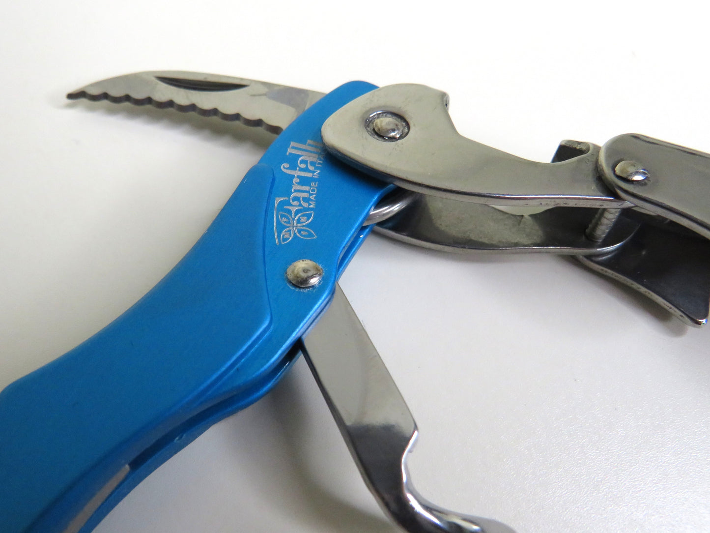 Cavatappi XL S209 azzurro scuro by Farfalli