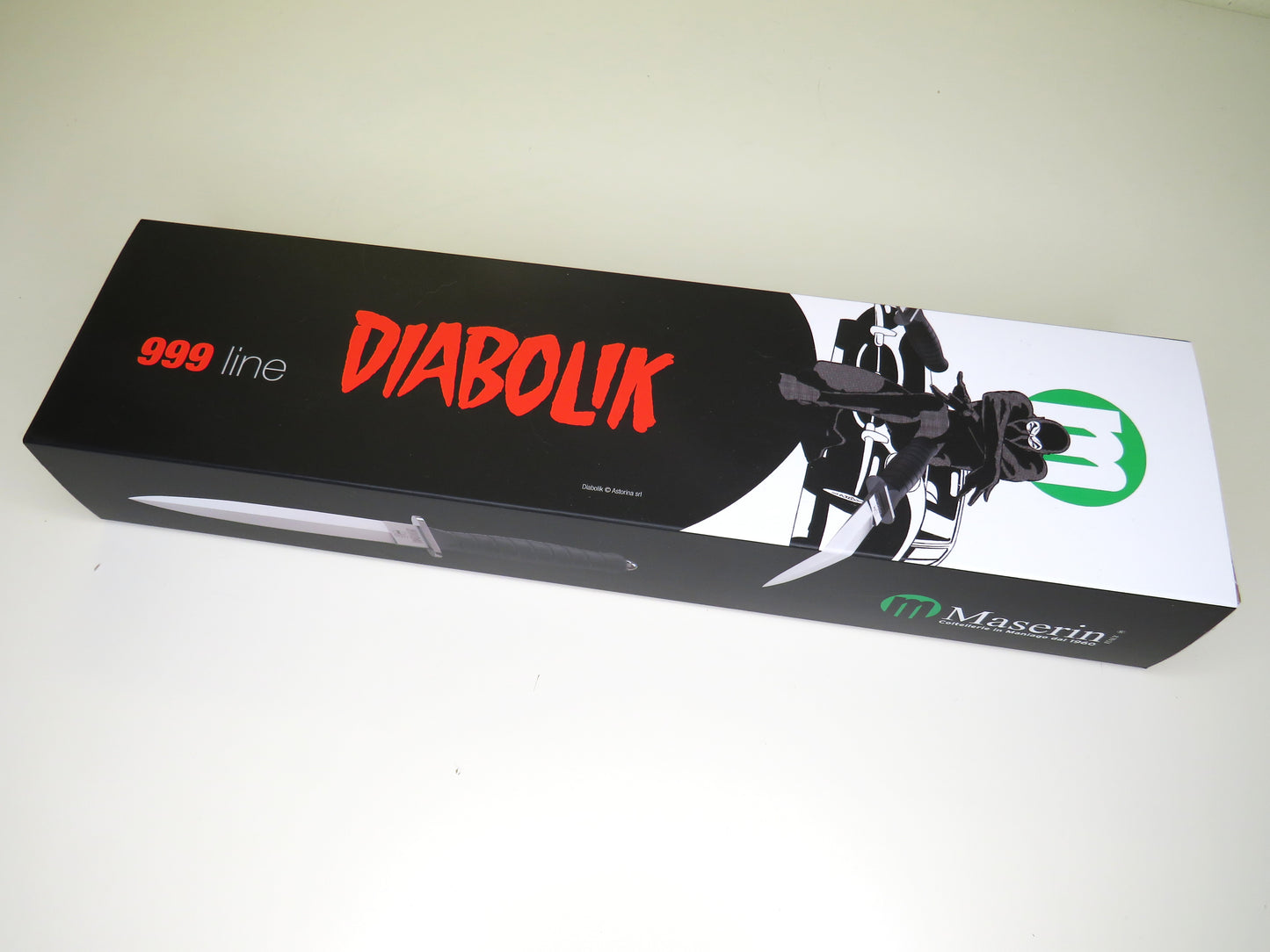 Coltello a lama fissa Diabolik  999 by Coltellerie Maserin