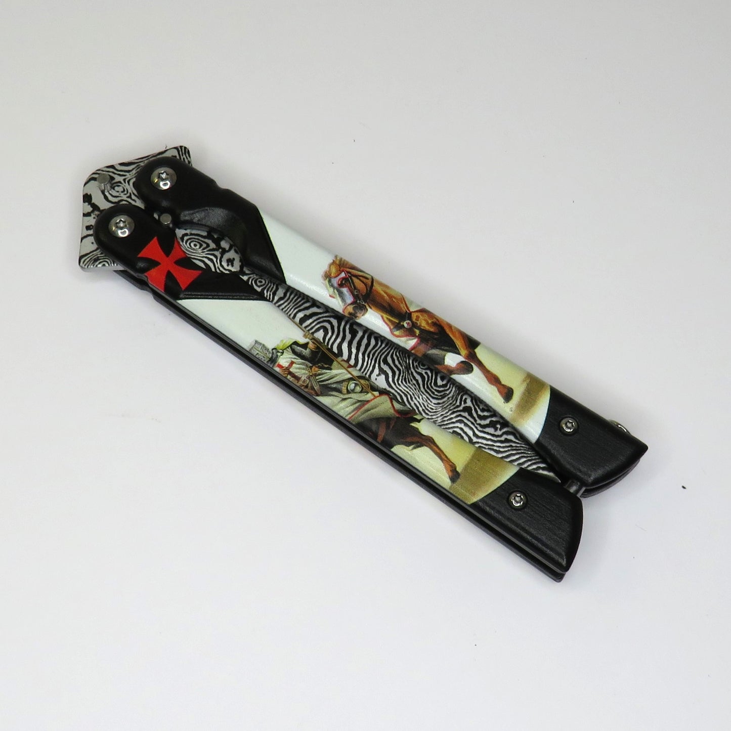 Coltello Butterfly " I Templari" by Laika Coltellerie