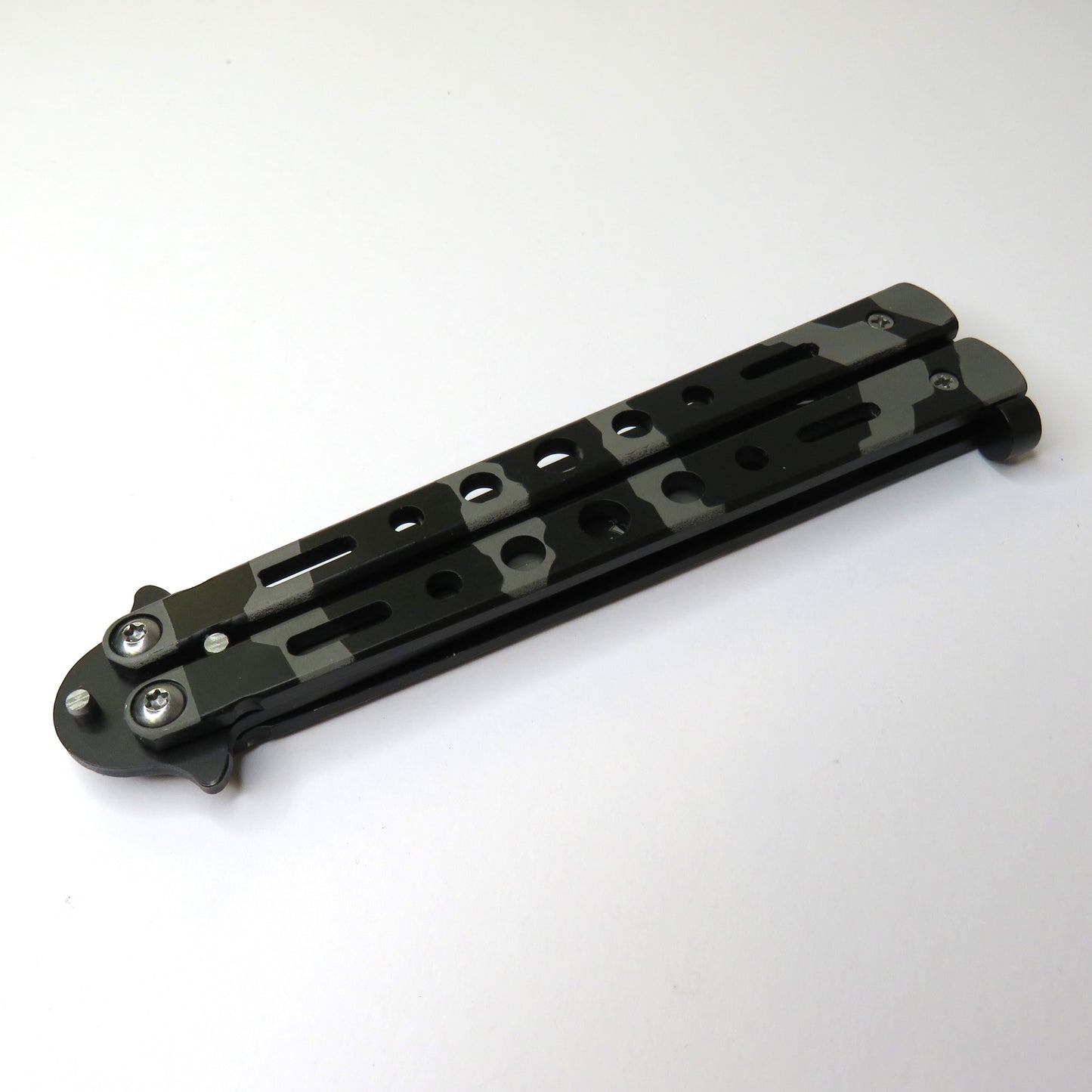 Coltello Butterfly Camouflage  - toni grigio by Laika Coltellerie