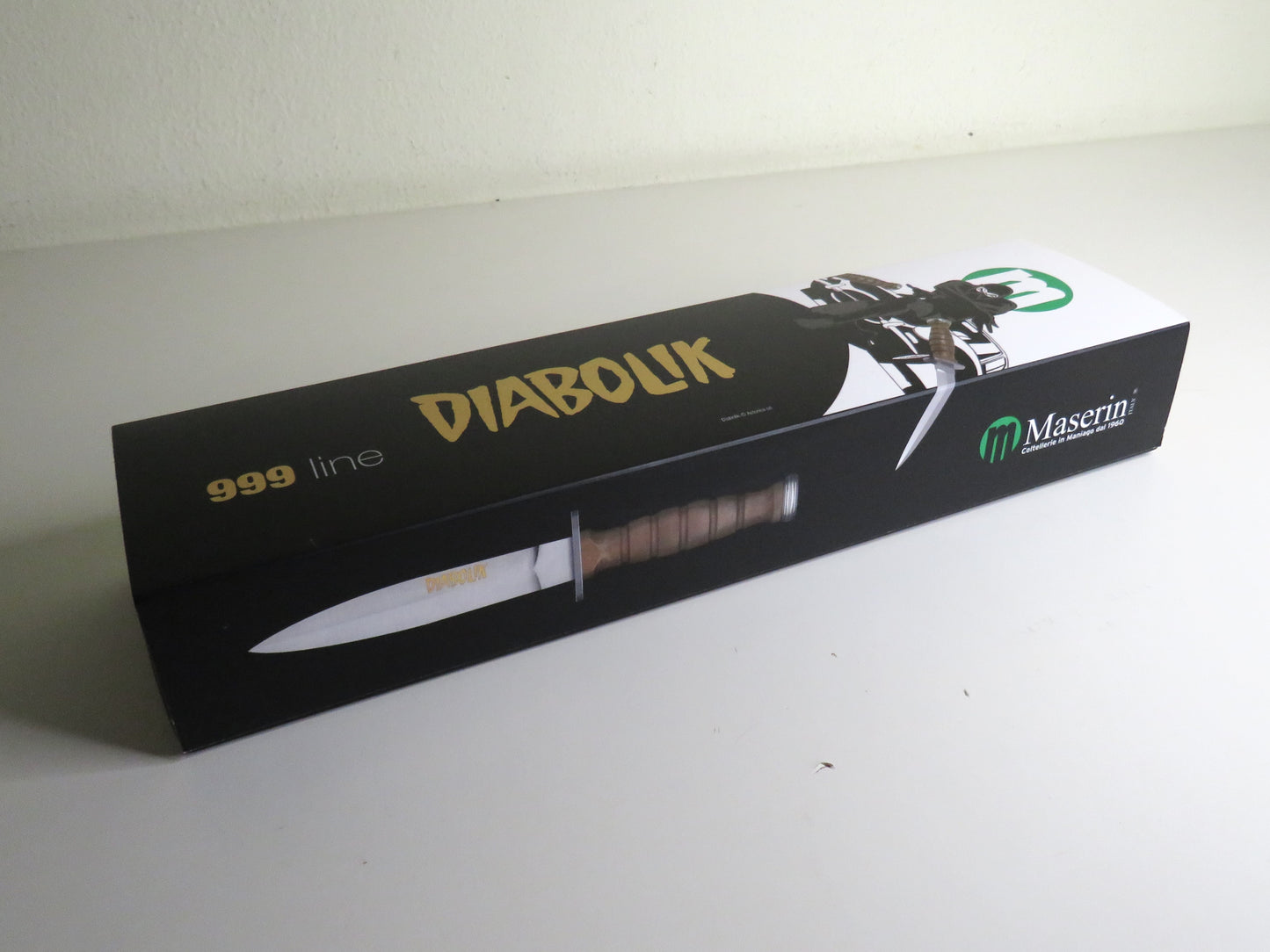 Coltello a lama fissa Diabolik by Coltellerie Maserin